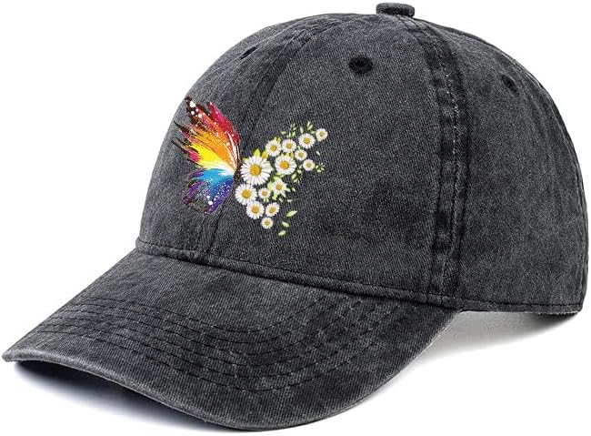 Negi Retro Baseball Cap Denim Hat for Women Female Washed Distressed Adjustable Dad Hats Unconstructed Cotton - Image 2