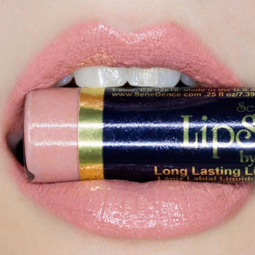 Long-Lasting Liquid Lip Color - Apple Cider Shade, 0.25 oz