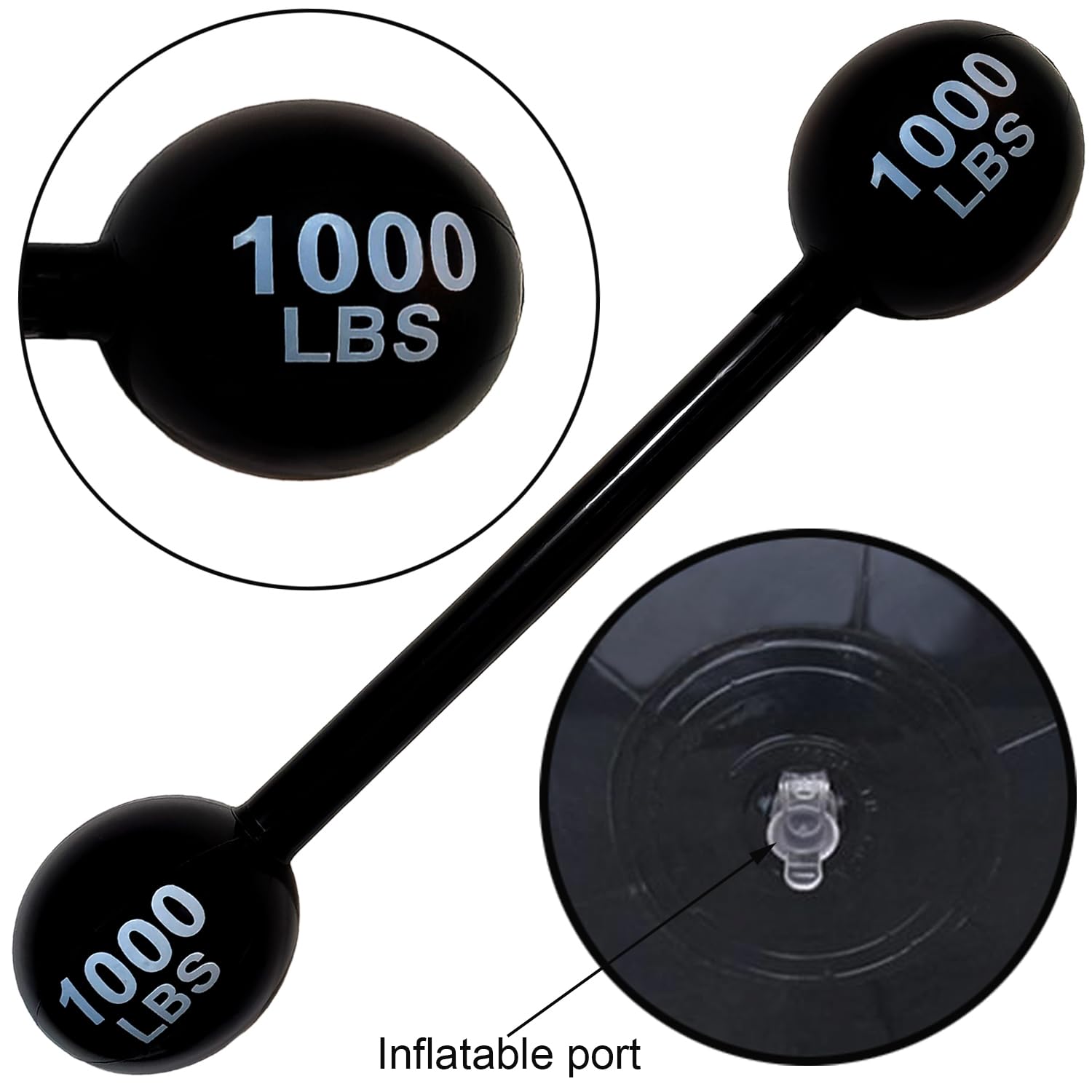100 Lbs Strongman Barbell Accessory