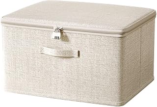 Abschließbare Aufbewahrungsbox Box mit Schloss, Verschließbare Box ,Mittel