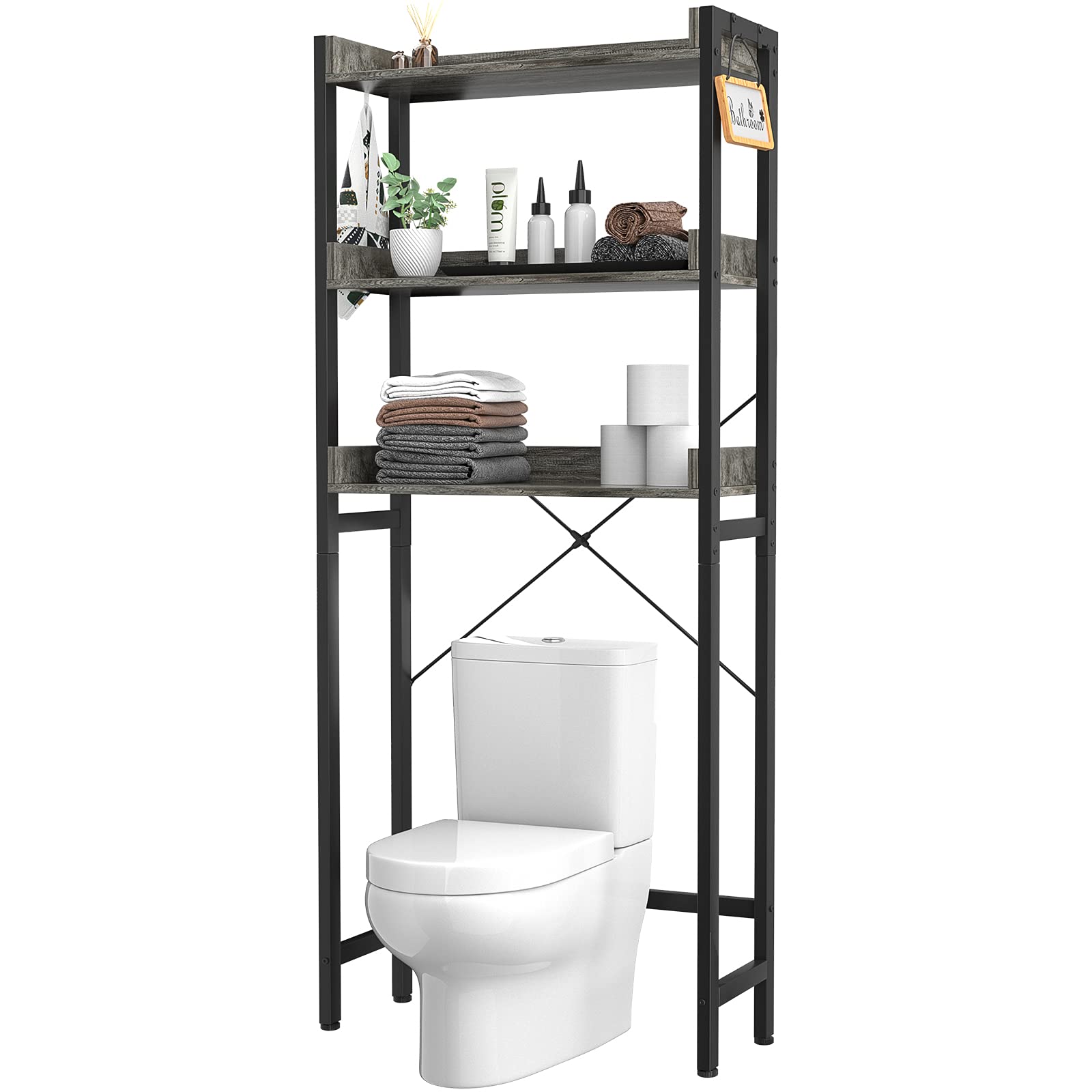 Buy Ecoprsio OverTheToilet Storage Rack, 3Tier Bathroom Organizer
