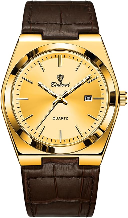 Luxury Quartz Men Watch Original Leather Strap Waterproof Fashion Watches for Men Classic Men's Wrist Watches