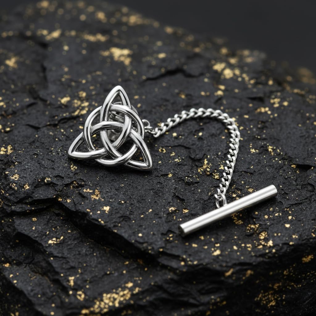 Tie Tacks for Men Sterling Silver Abalone/Black Onyx/Masonic/Viking Tie Tacks Tie Jewelry Accessories Valentine's Day/Graduation Gifts for Him