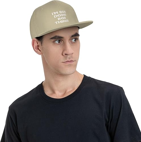 Miniatura 6 de Im_Bob_Doing Bob Things Logo Baseball Cap Baseball Hat Adjustable Outdoor Hip Hop Shading Caps Unisex