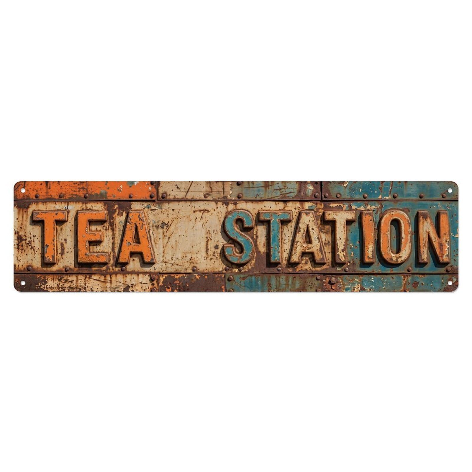 Tea Station Retro Metal Tin Sign