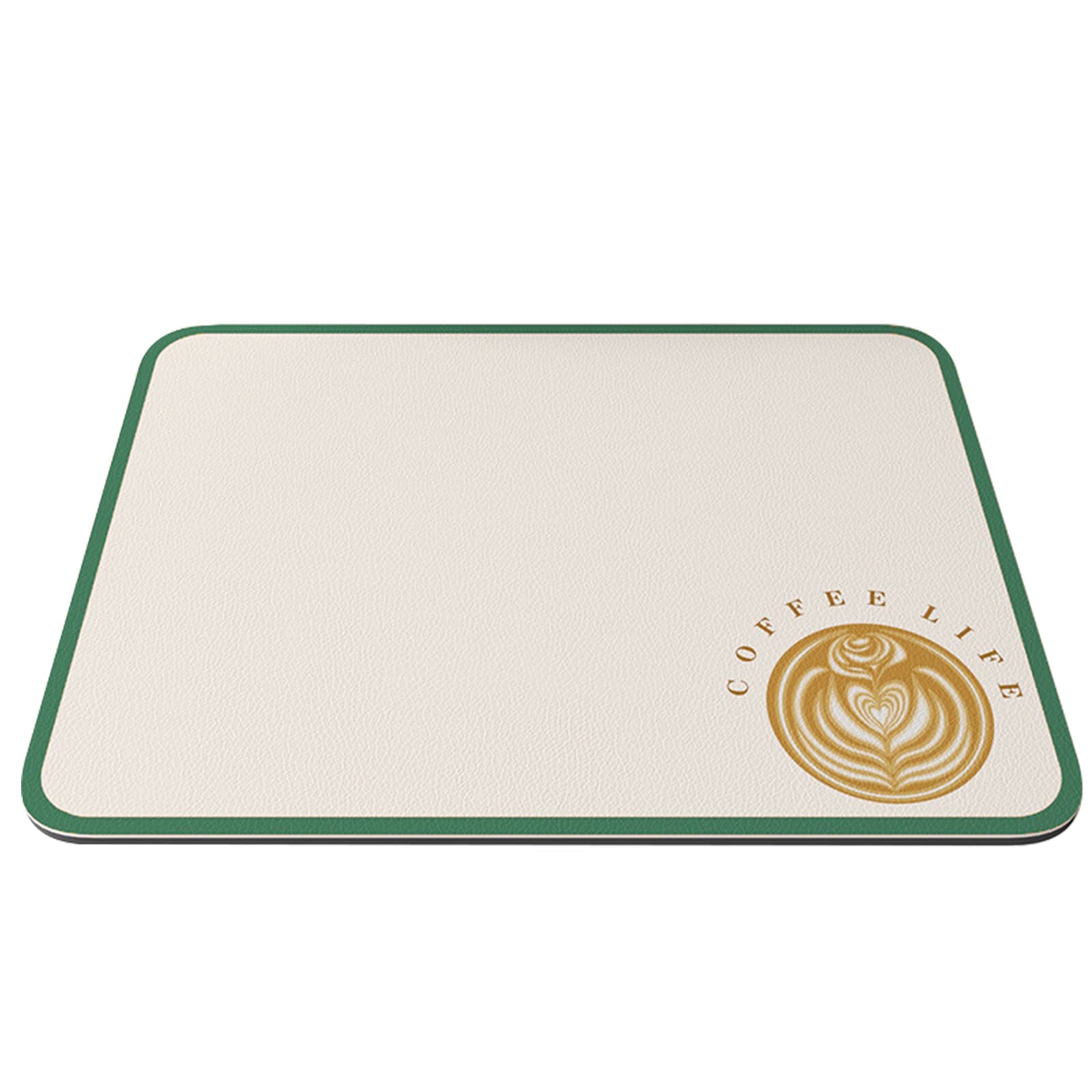 Coffee Bar Mat-Coffee Maker Mat for Countertops Coffee Bar Mat for Kitchen Counter Absorbent Hide Stain Innovative Drying