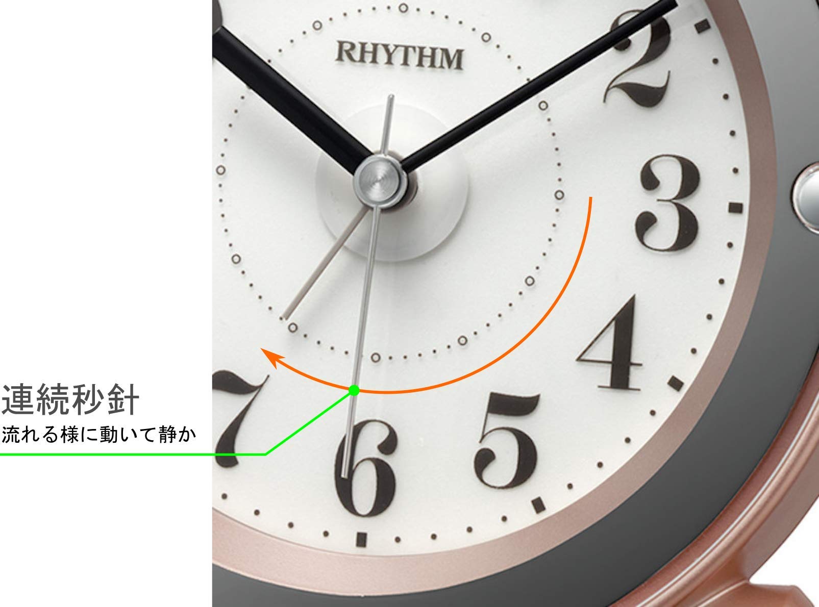 ◾️2品まとめて◾️LOOPING置時計とRhythm折りたたみアラームクロック時計 楽天市場】 時計 > 目覚まし時計 : リズム公式ストア楽天市場店