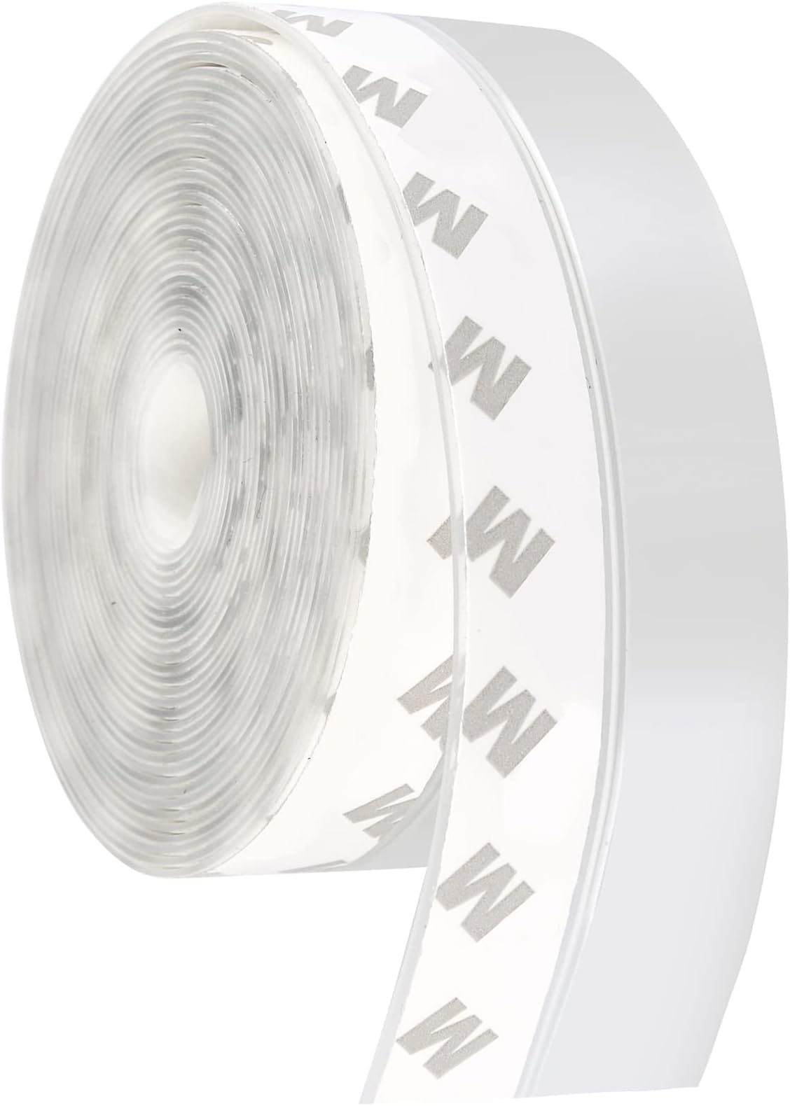 16 Ft Silicone Weather Stripping, Silicone Sealing Tape for Doors and Windows, Self-Adhesive Weather Stripping Door Seal Strip Transparent Windproof Silicone Sealing Strip