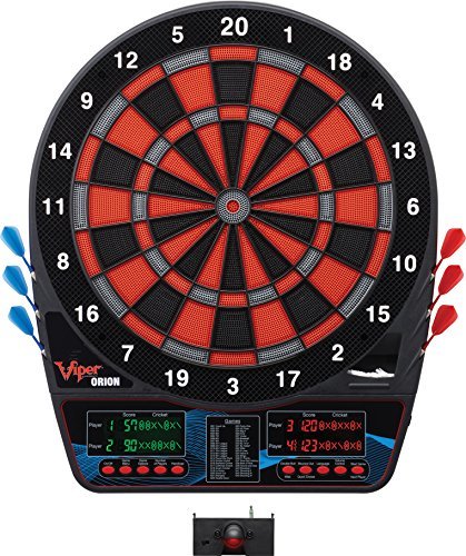 Viper by GLD Products Viper Orion Electronic Soft Tip Dartboard with LaserLite Laser