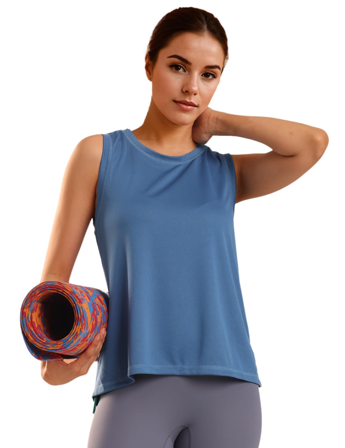 PUMP'D Athleisure Women's Sleeveless Fashion Workout Vest for Women & Girls | Lightweight Activewear for Running, Sports & Gym - Lightweight, Anti-Odor, UV Protect, Dry Tech, Ultra Soft Seams-picture-19
