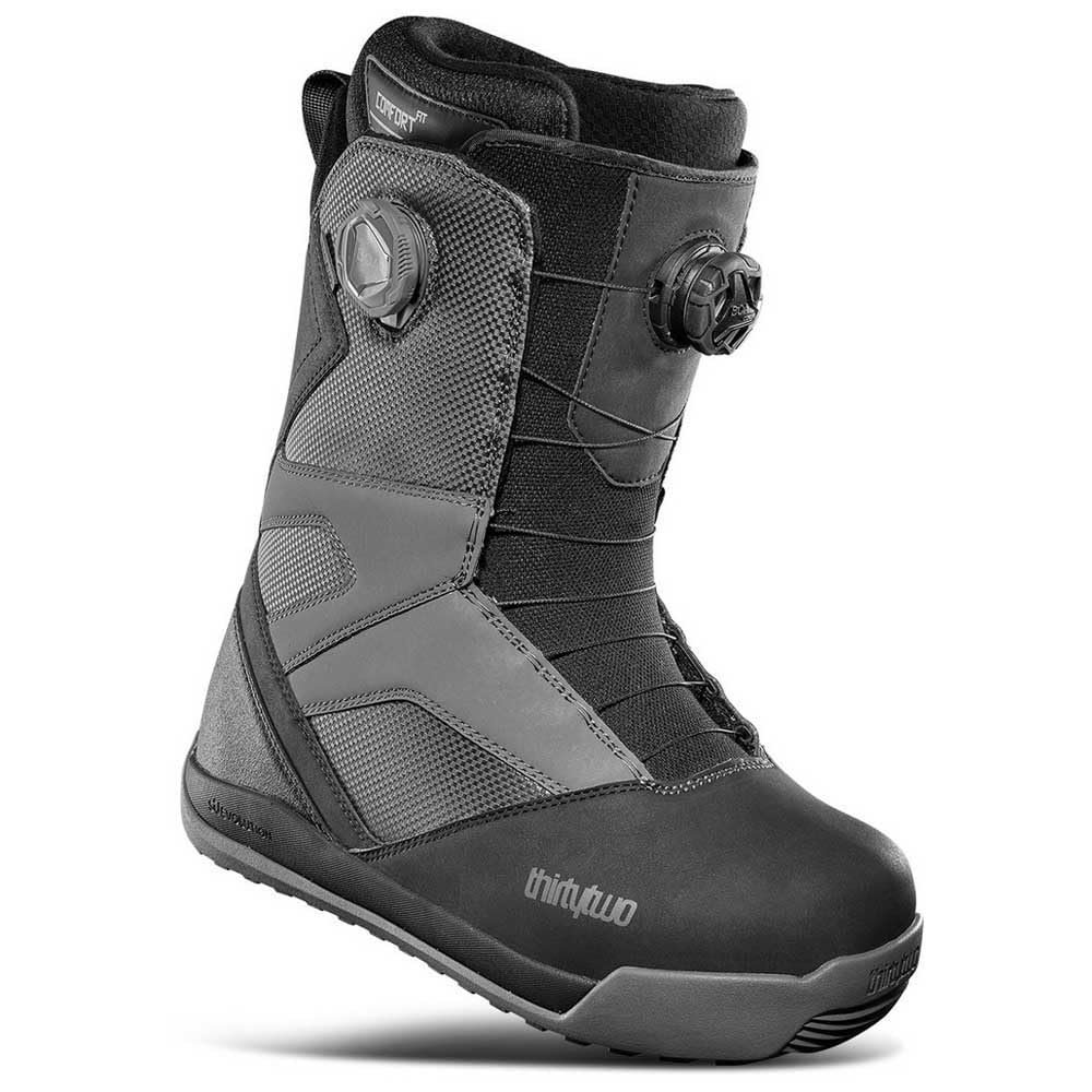 Thirtytwo Men's STW Double BOA Snowboard Boots - Black/Grey 11.5
