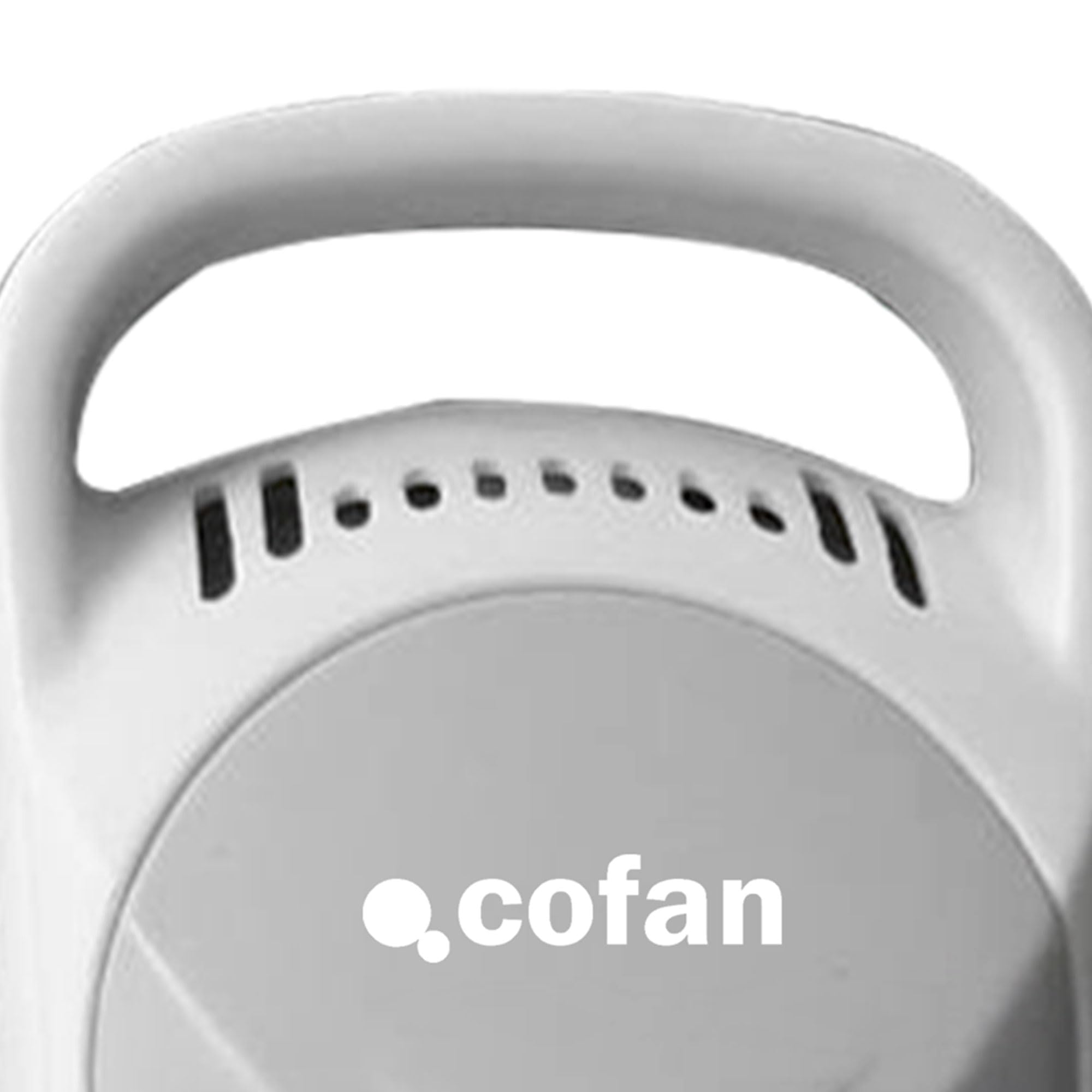 Cofan "MINI" radiador de aceite | Potencia: 450 W | Termostato regulable | Seguridad antiincendios | Color: blanco | Medidas 26 x 13 x 41 cm