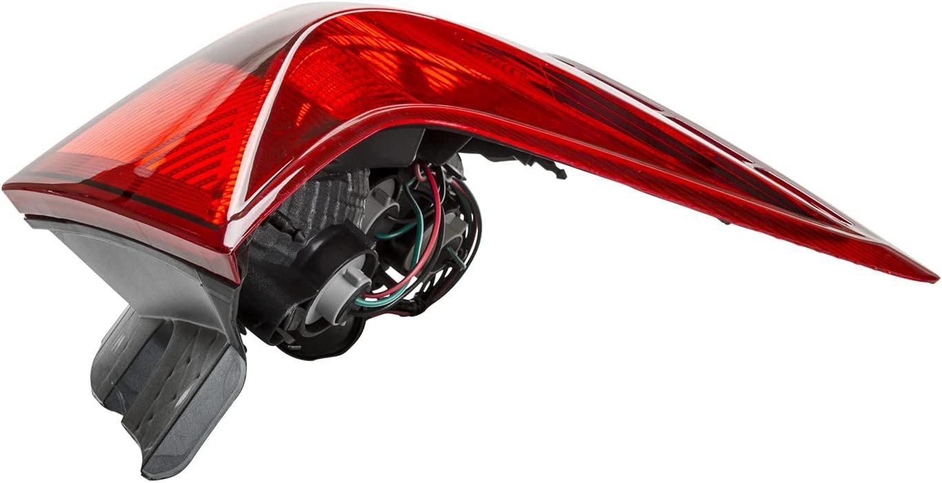 TYC Left Tail Light Assembly Compatible with 2014-2019 Nissan Versa