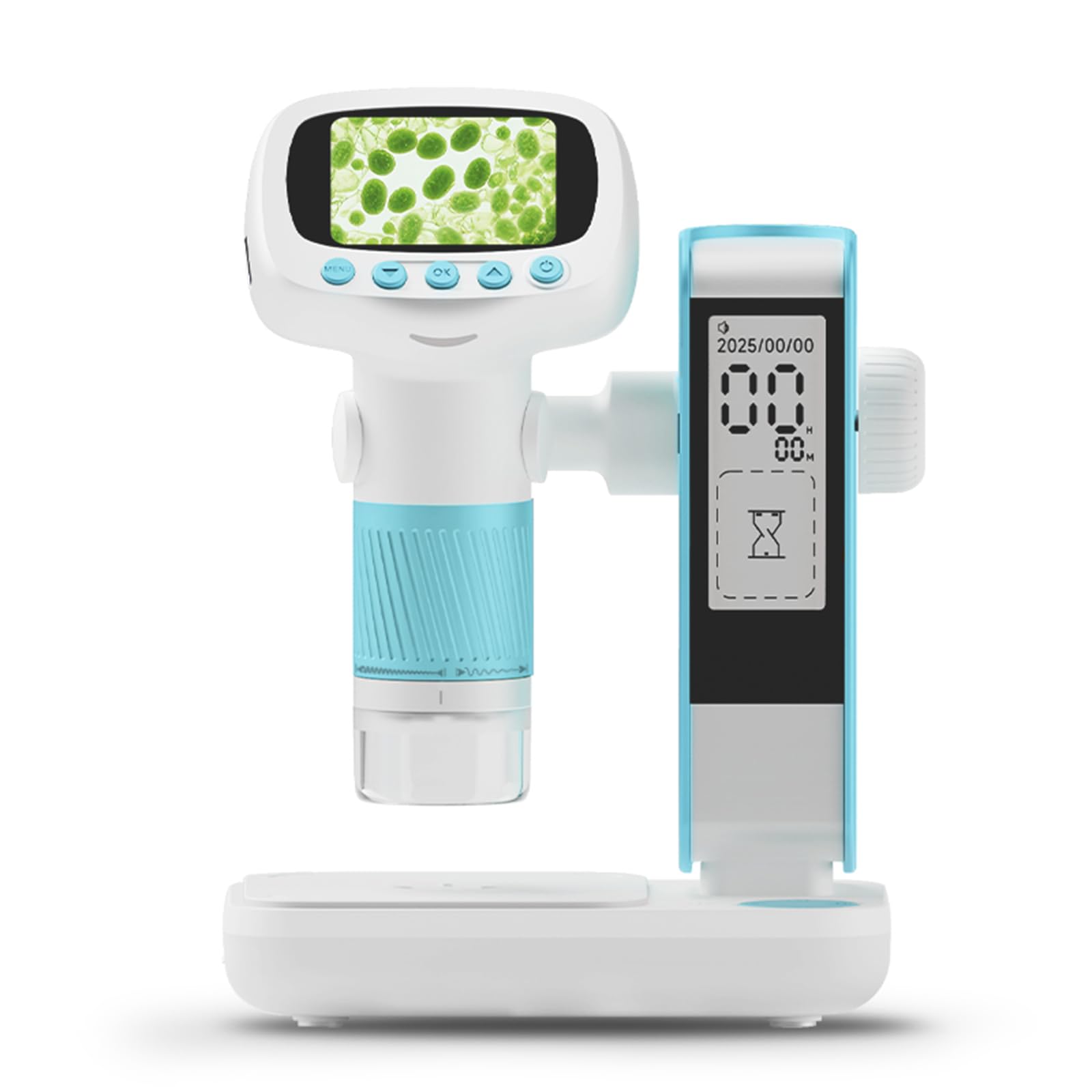 Student Science Set Digital Magnifier Microscopes with 1080P Video Suitable for Outdoor Learning Exploration Handheld Digital Microscope