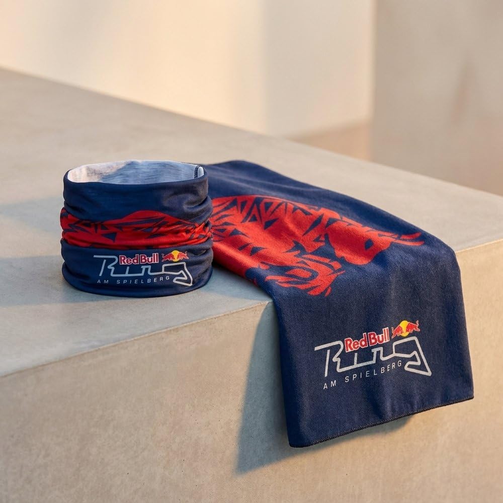 Red Bull Scaldacollo Adrenaline RRI 13 OS 24 Tubolare Multifunzione Unisex - Grafica Toro Racing Con Logo Red Bull Ring Spielberg