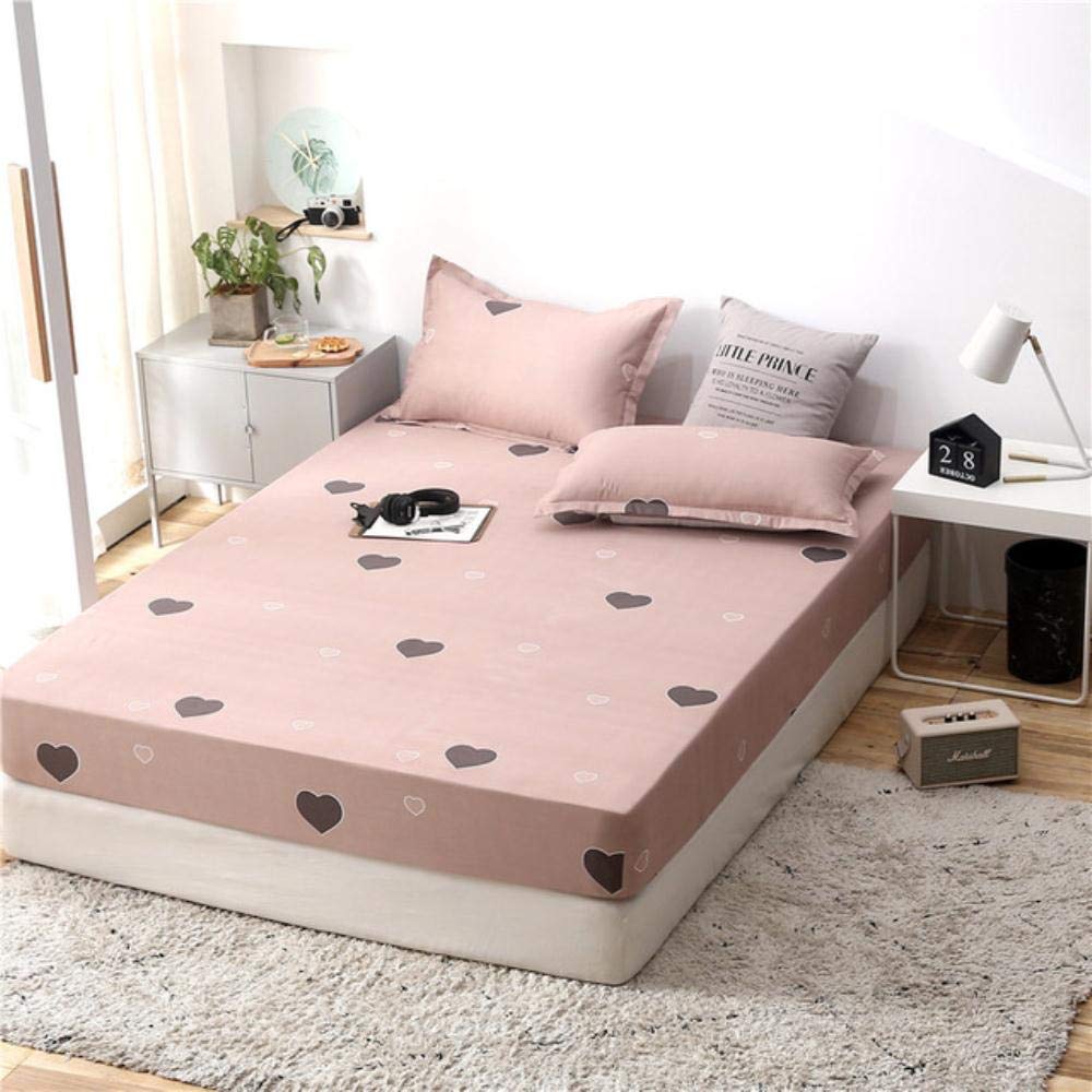 Lenzuolo Con Angoli In Poliestere Stampato Quadri – 100% Poliestere – Con Elastico – Profondità 25 Cm – 1 Pezzo - 2