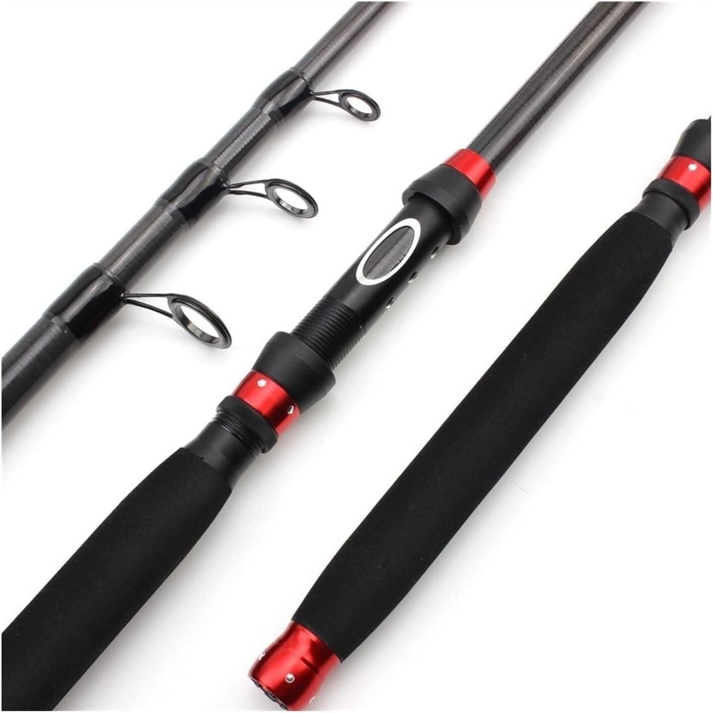 Canne à pêche poignée en fibre de carbone structure renforcée