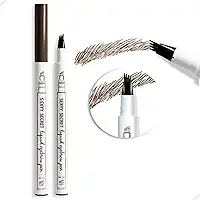 Caneta Henna Efeito Microblading Sobrancelha Castanho