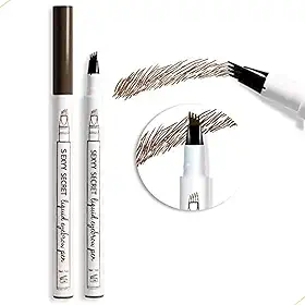 Caneta Henna Efeito Microblading Sobrancelha Castanho