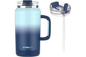 Hydraful 64 oz Tumbler with Handle: Leak-Proof, Insulated Water Bottle