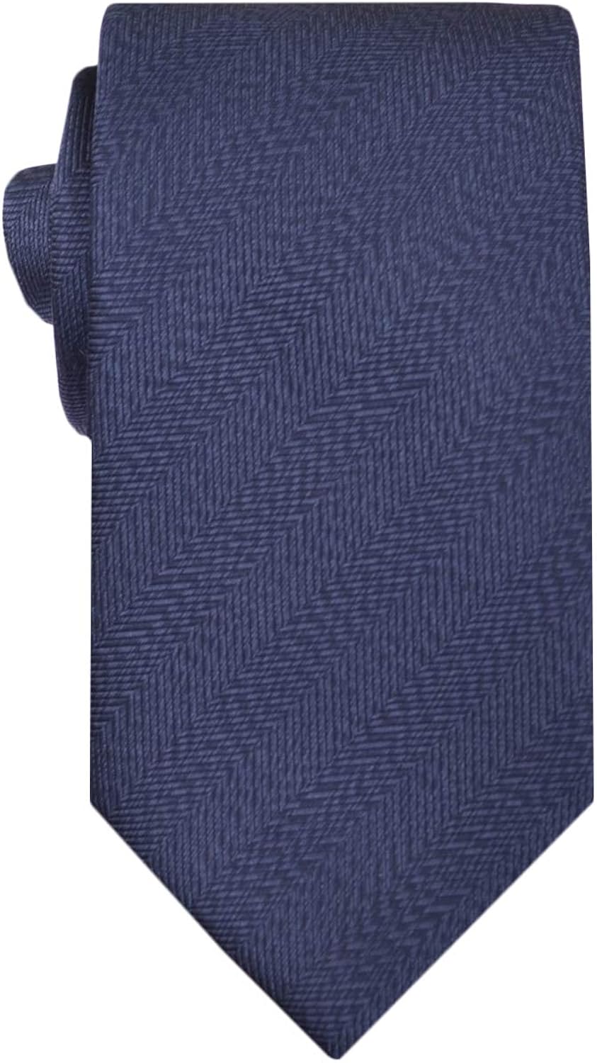Remo Sartori Made in Italy Extra Long XL HerringboneTall Necktie, 61"- 69" Length, Silk at  Men’s Clothing store