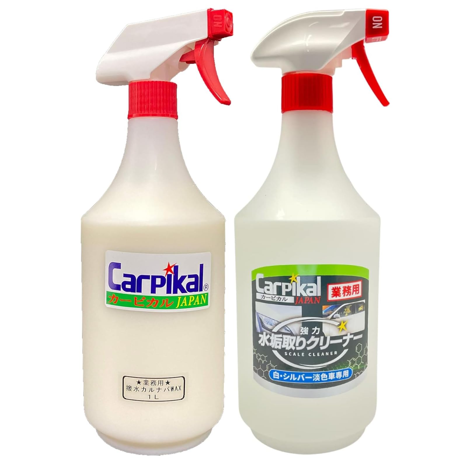 Amazon.co.jp: 【カーピカル 水垢取りクリーナー&撥水カルナバ