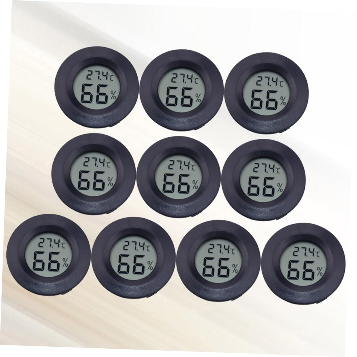 Medidor De Humedad y Temperatura Digital Para Caja De Reptiles Compacto