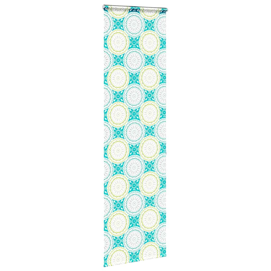 Cortina de ducha enrollable con casete, 60 x 240 cm, ancho de tela de 56 cm, de PEVA, resistente al agua, con conector de cadena, opaco y ahorra espacio, para baño, ducha, con riel de aluminio