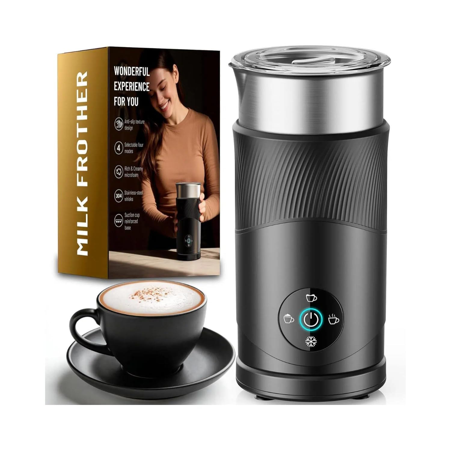 Ecoflarix 350ml Electric Milk Frother