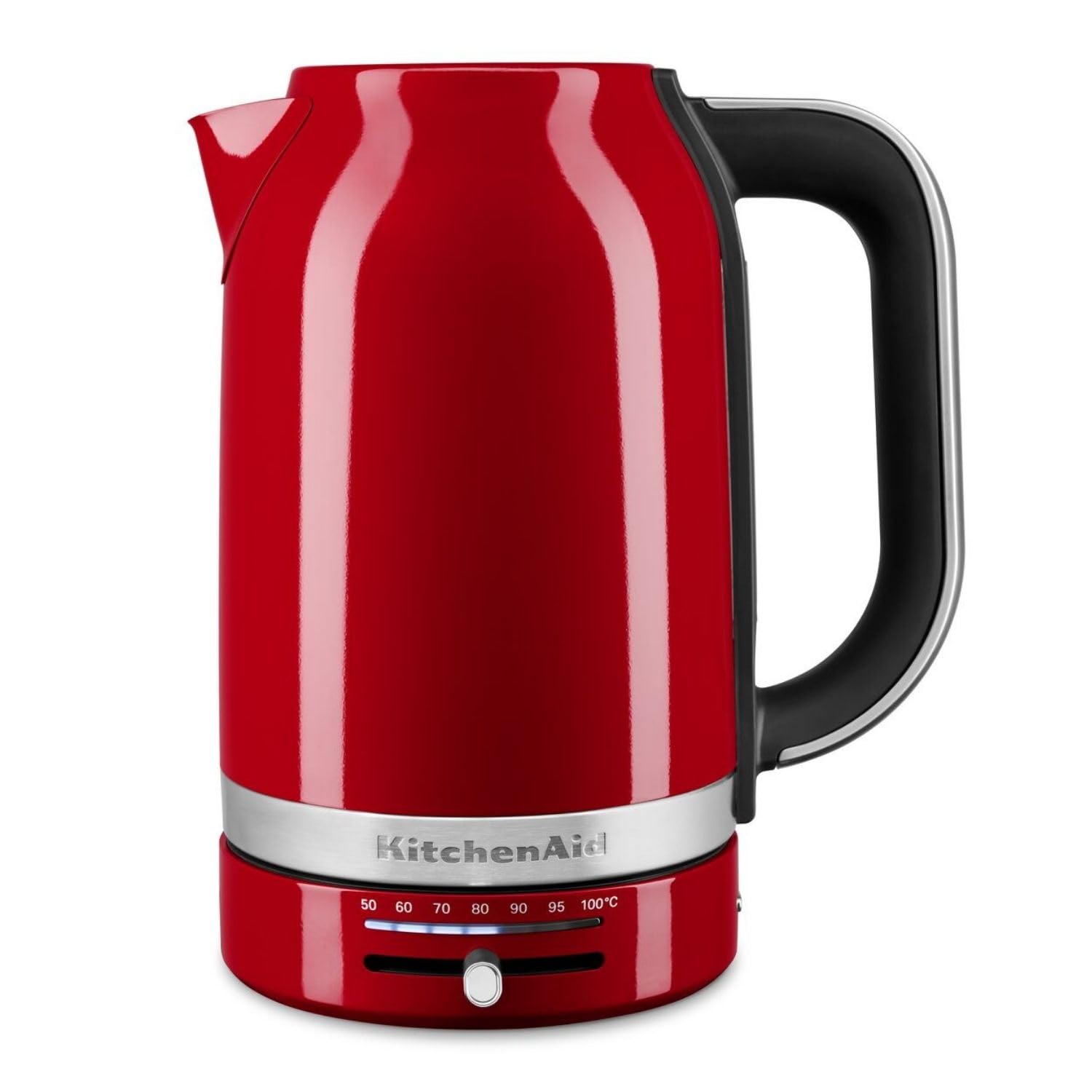 KitchenAid KitchenAid 5KEK1701 1.7L Variable Temperature Kettle, Adjustable Temperature Control 50°C-100°C, Quick Boil & Water Level Gauge,
