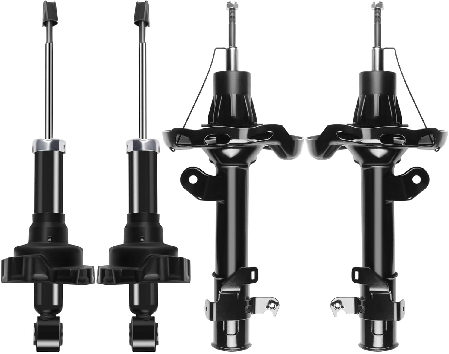341402 339039 Front Rear Shocks Struts for Honda, OCPTY Shock Absorbers Auto Shocks Sets fit for 2006 2007 2008 2009 2010 2011 2012 2013 2014 for Honda for Ridgeline Amortiguadores with 72398 72343