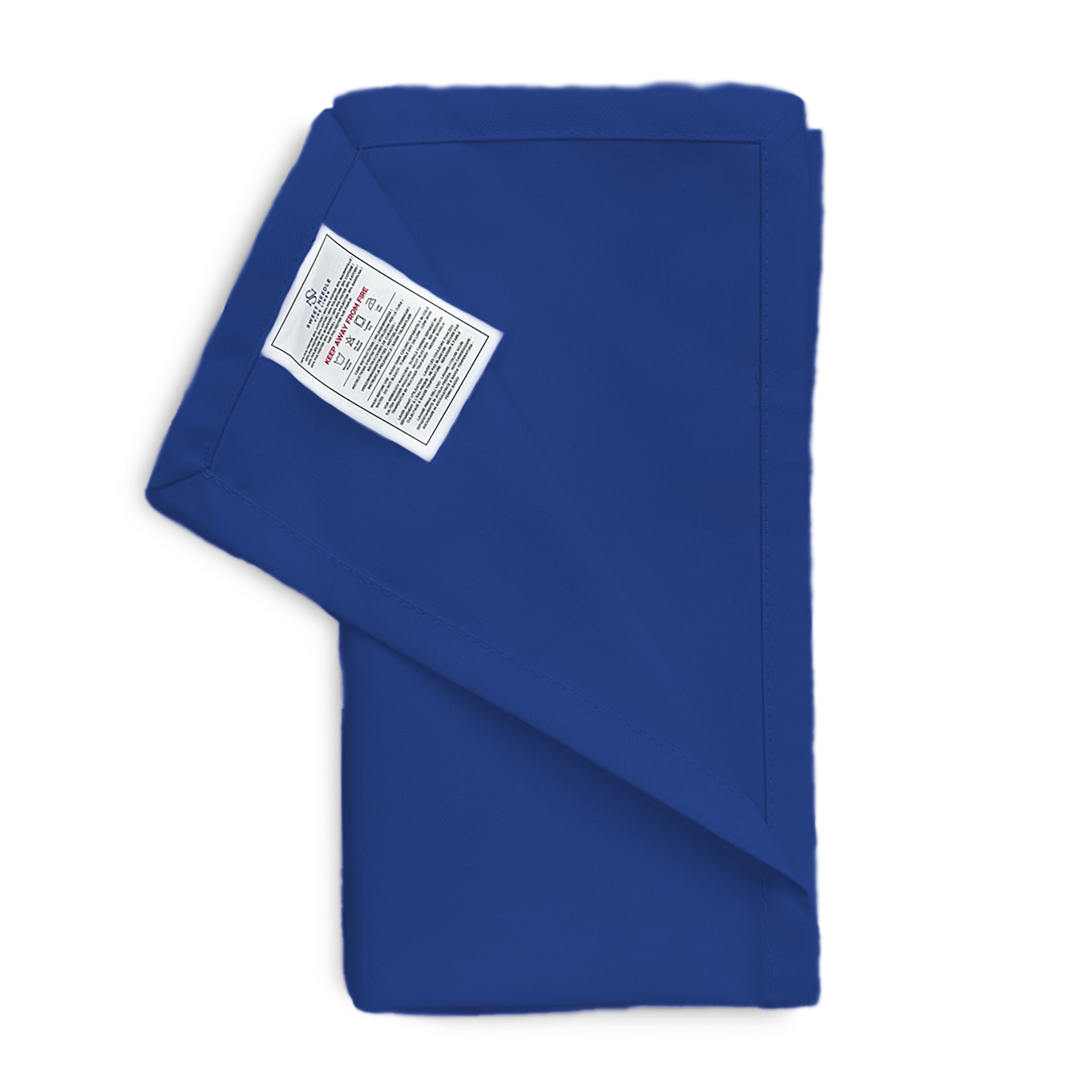 Sweet Needle Royal Blue Cloth Napkins Set, High absorbency for spills washable, resistant to wrinkles - Image 2