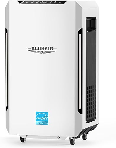ALORAIR Energy Star - Deshumidificador de grado comercial más eficiente con bomba y manguera de drenaje, deshumidificador para toda la casa para