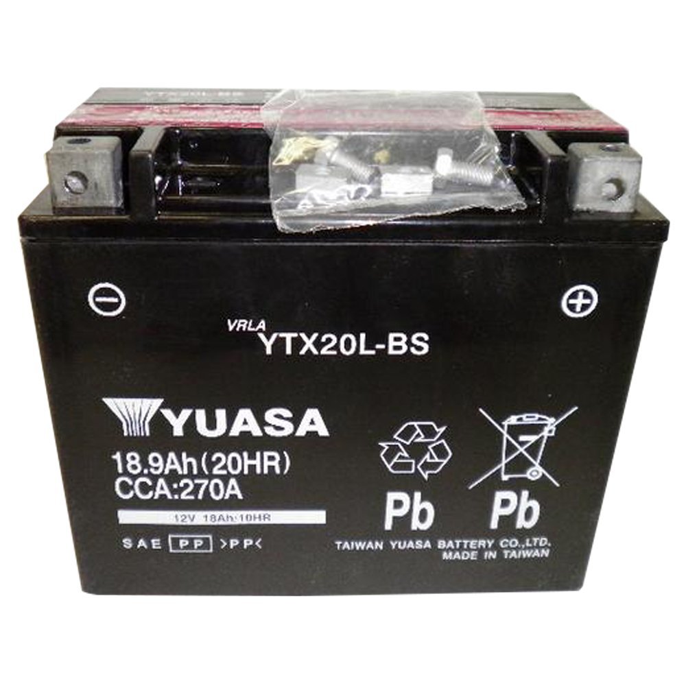 Amazon | YUASA ユアサ YTX20L-BS 【液入れ初期補充電済】（65989-90B 