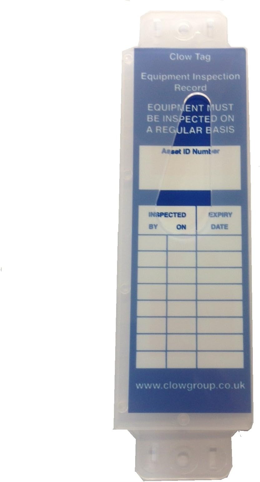 Ladder Equipment Inspection Tags KIT of 10 x INSERTS & 10 x HOLDERS LADDER TAGS Amazon.co.uk