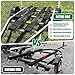 SUPOWER Bunk Wrap Kit Roll with Endcaps for Boat Trailer, 16