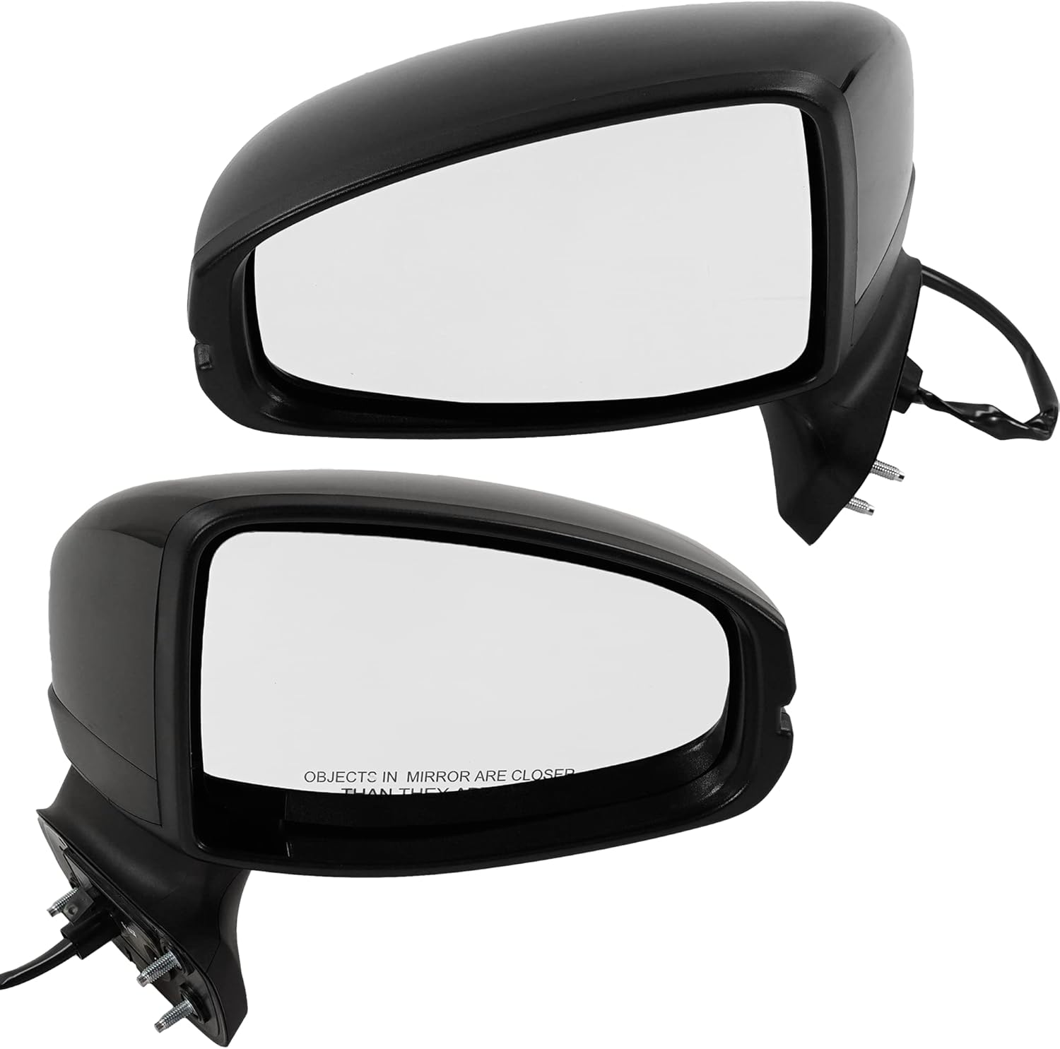 Garage-Pro Driver & Passenger Side Power Mirrors for Honda Fit 2015-2020 Paintable