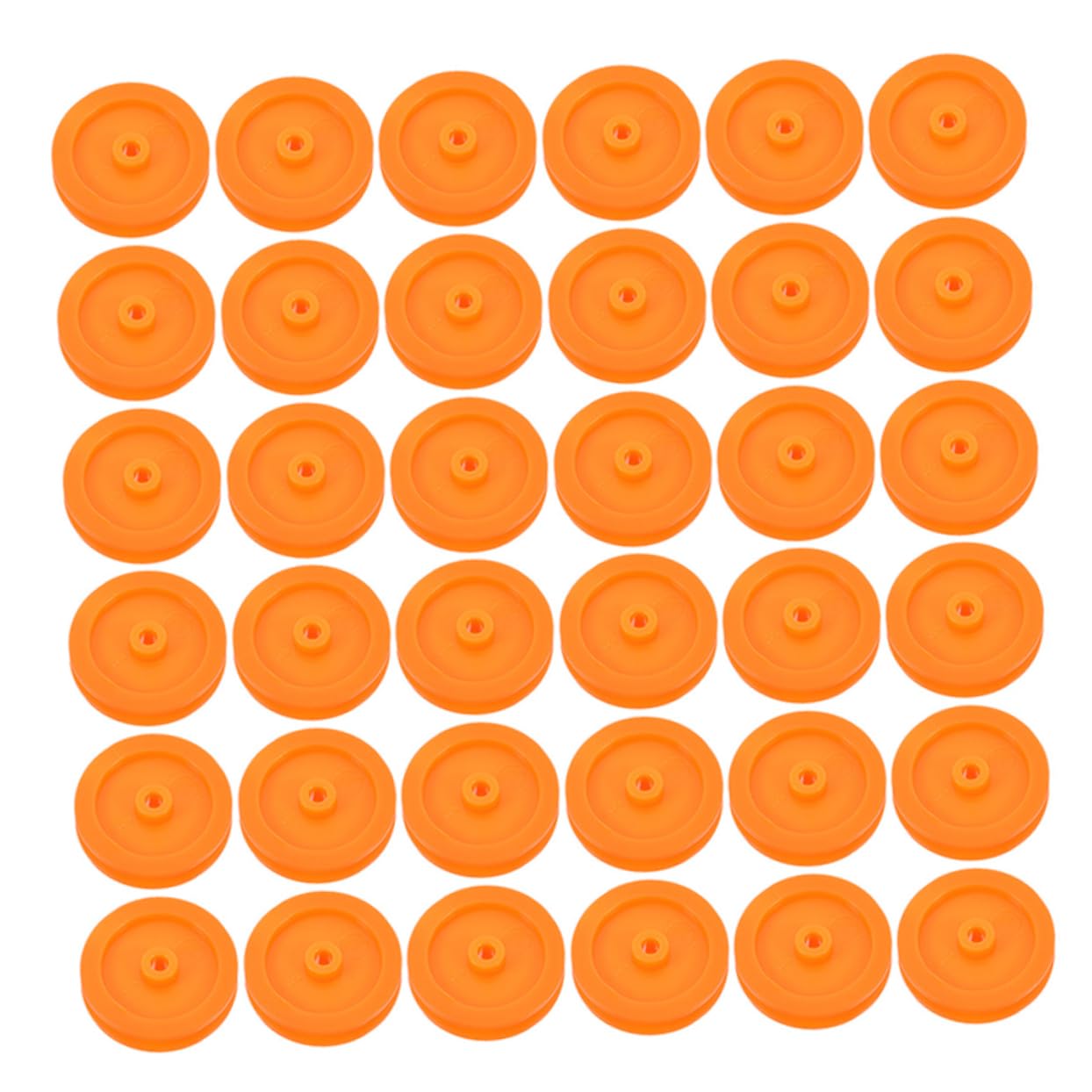 CHILDWEET 50pcs Moving Pulley Wheel Plastic Pulley System for Diy Models High Durability Gear Replacement