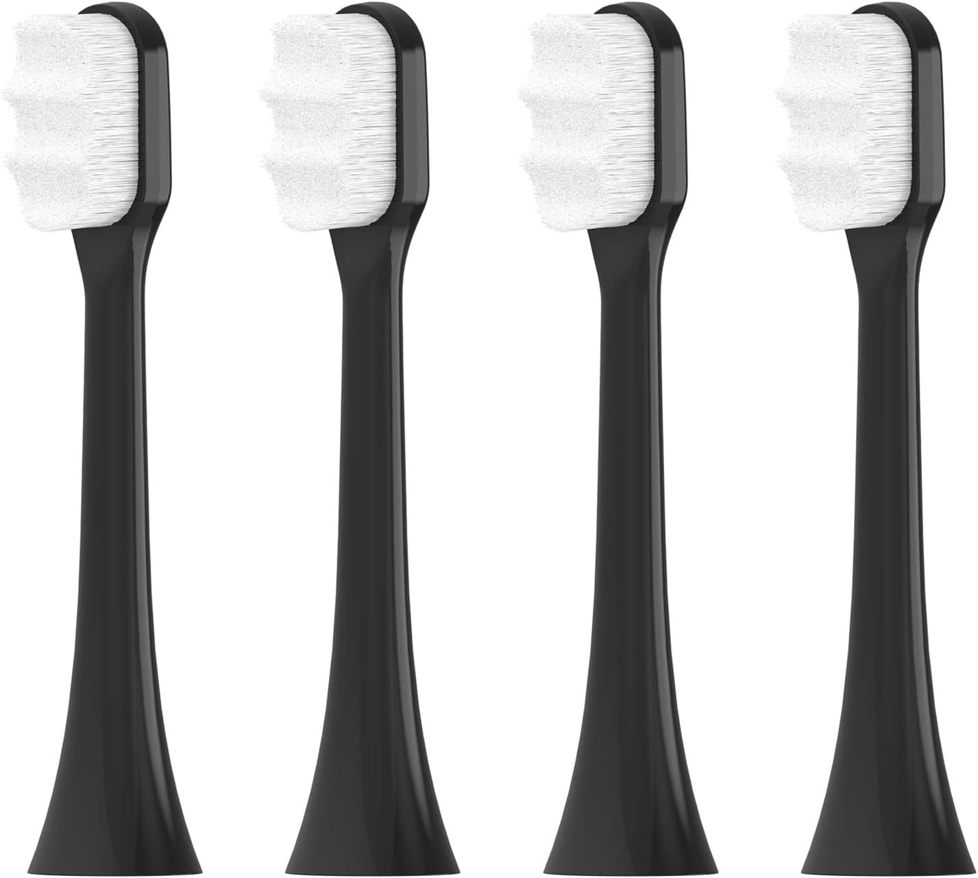 Replacement Toothbrush Brush Heads Compatible with Philips Sonicare Electric Ultra Soft Nano Bristles 1100 5300 7500(4 Pcs)