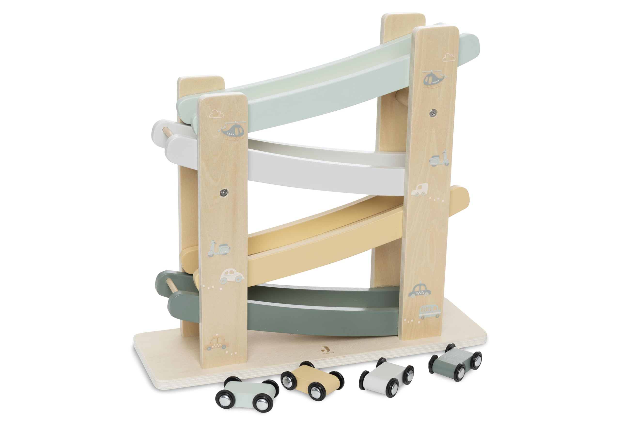 Circuit À Billes En Bois - Double Course | Mes Jouets En Bois Tout Jeux De Course Pour Enfants