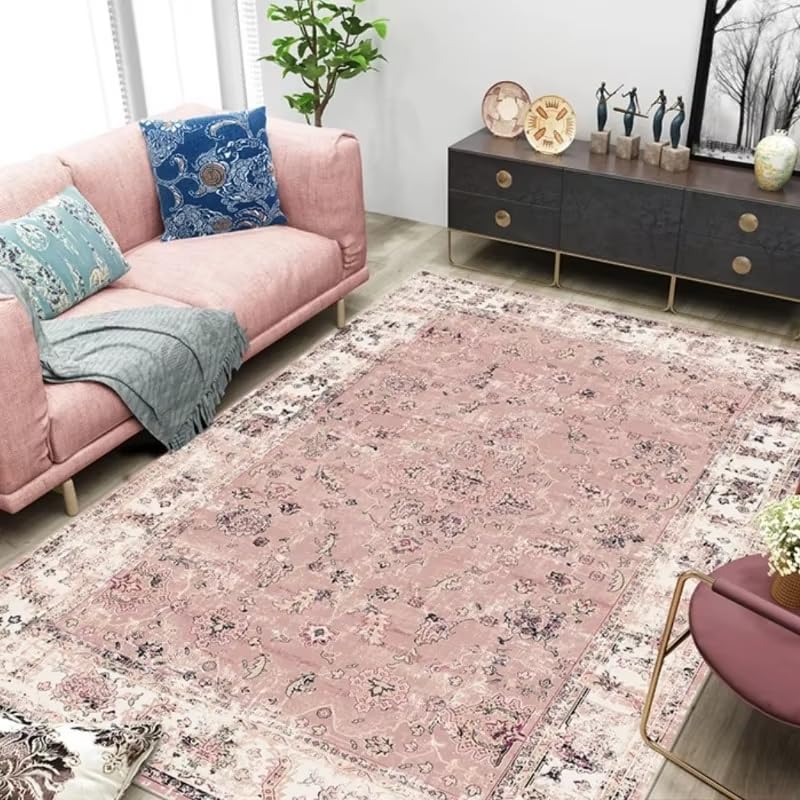 Tapis de chambre abstrait et doux pour réchauffer votre décoration