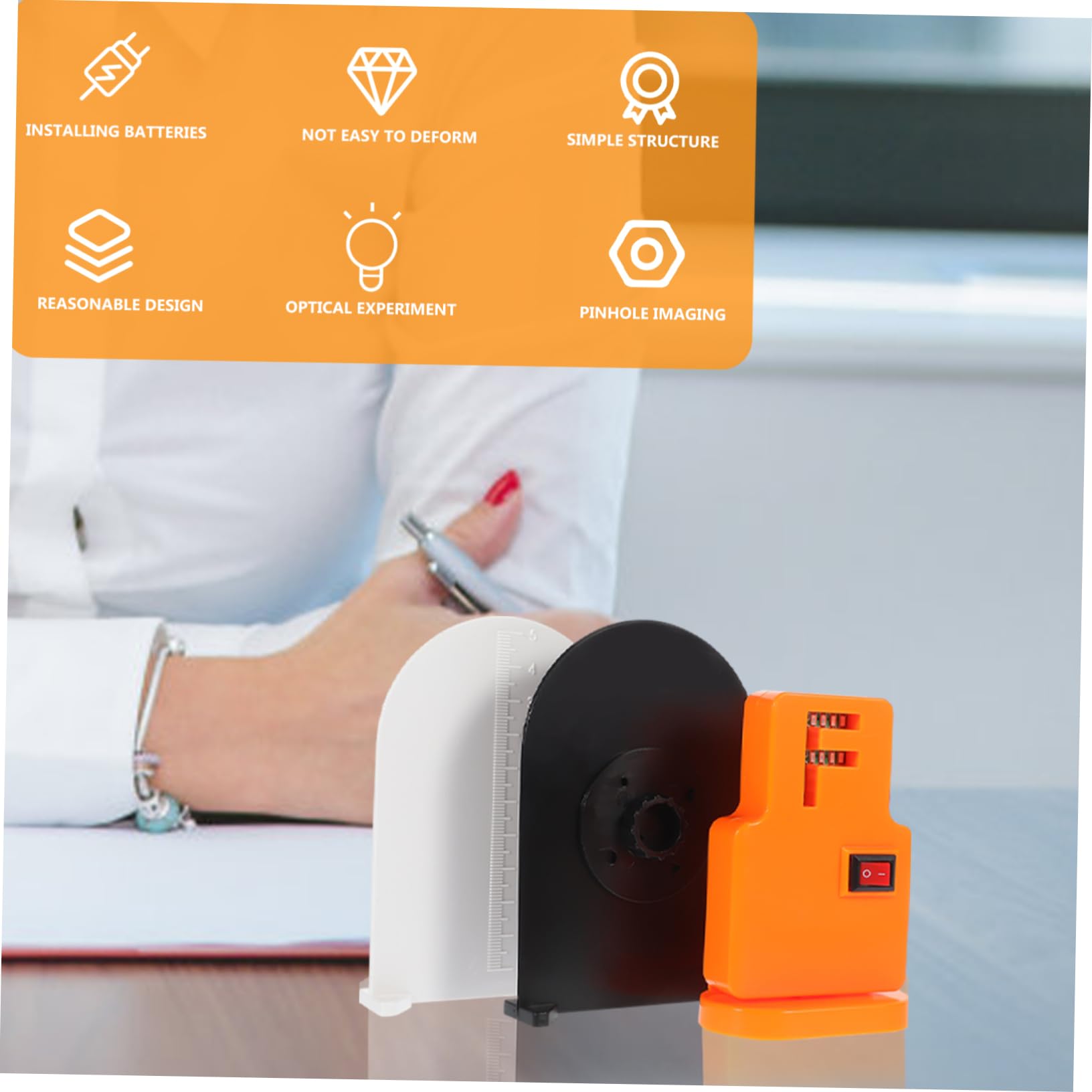 Gatuida 4ensembles Kit Expérimentation Optique Couleurs Primaires Outils Scientifiques pour Écoles Et Laboratoires Ensemble De Matériel Physique pour Expériences Lumière