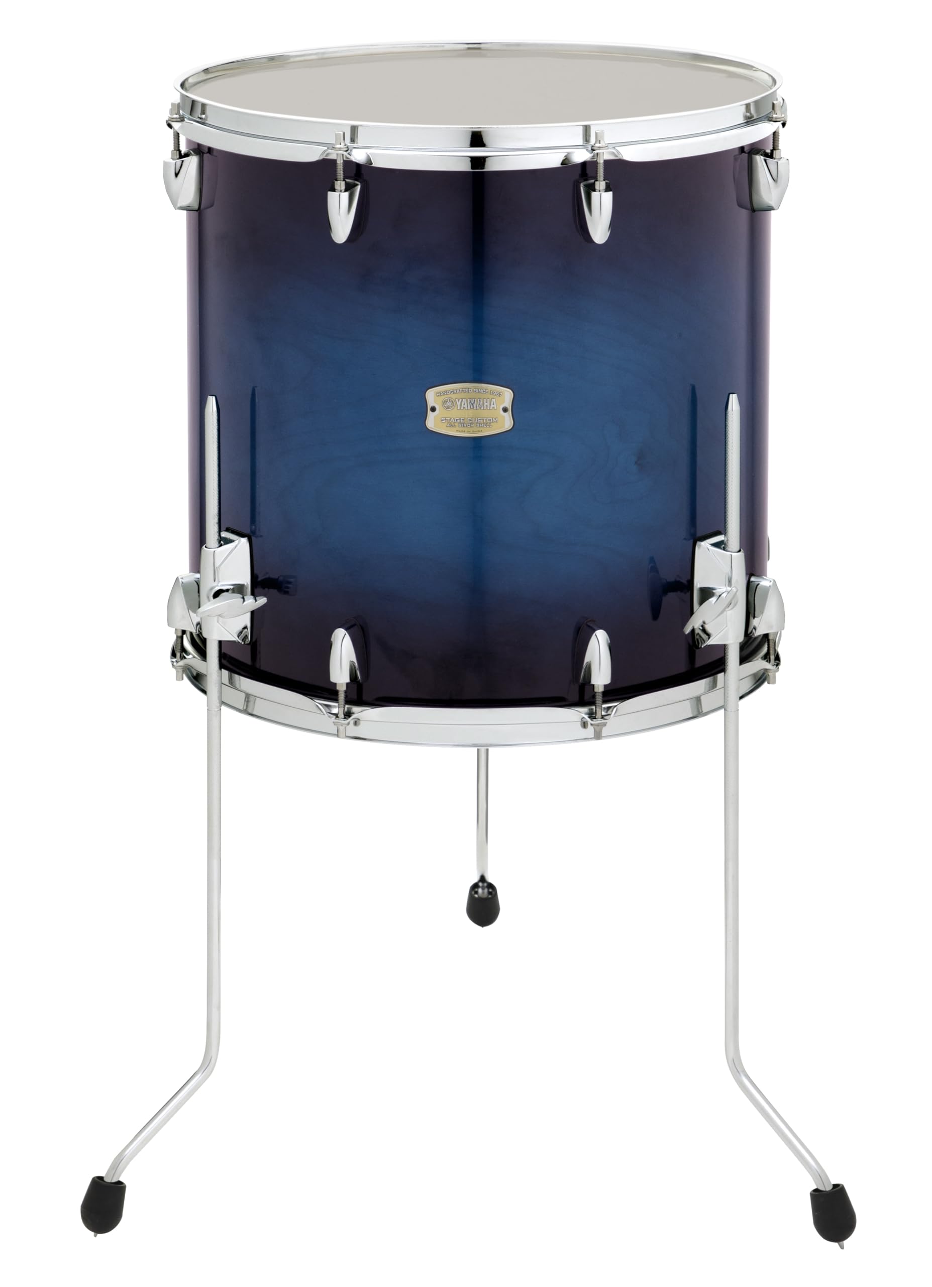 Amazon.com: Yamaha Stage Custom Birch 14x13 Floor Tom, Deep Blue