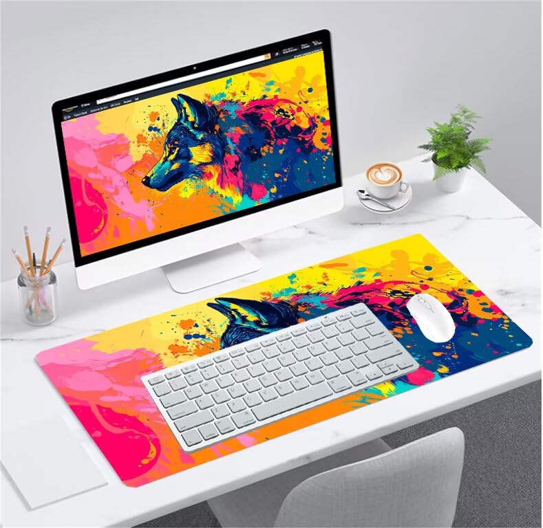 Tapis souris gamer imperméable et lavable à haute précision
