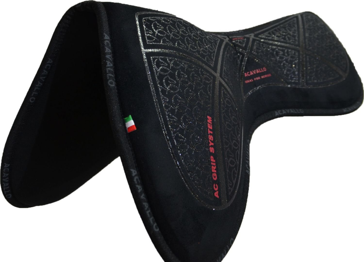 Acavallo srl Memory Foam Half Pad Grip System Schwarz - 2