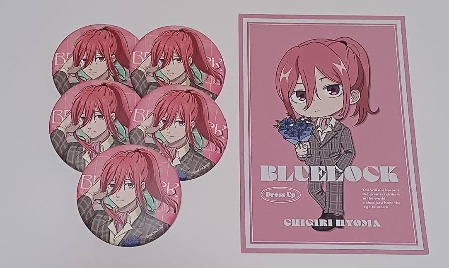 ブルーロック 千切豹馬 缶バッジ ドレスアップ Amazon.co.jp: 千切 豹馬 ドレスアップ 缶バッジ 特典 セット