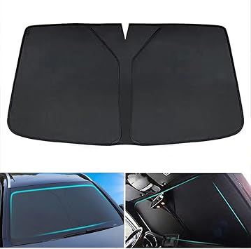 Fit for BYD F3 2016-2022,Car Windshield Sun Shade,Foldable Double Sided Car Shade Front Windshield,Automotive Interior