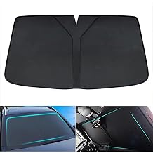 Fit for MG ZS EV Crossover 2017-2024,Car Windshield Shade,All-in-one Windshield Sun Shade Foldable,Keep Car Interior Cool