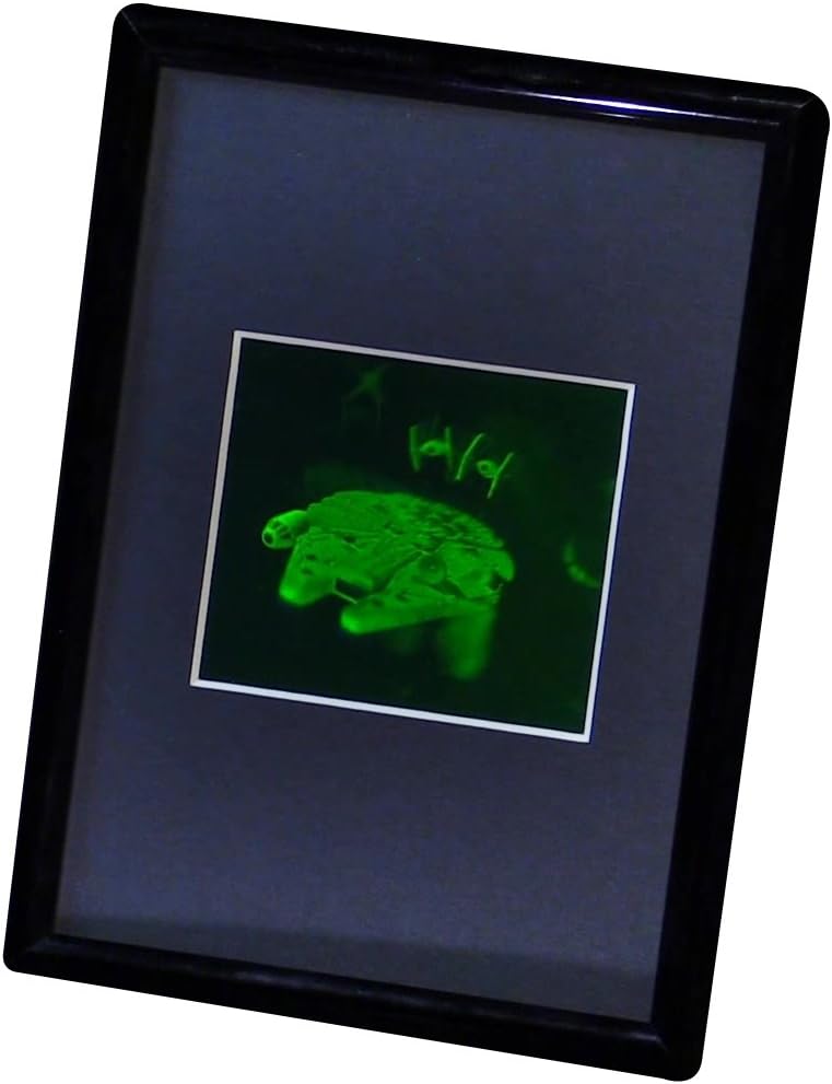 Star Film Millennium Falcon Multi-Channel Hologram Picture (Framed), Collectible Hologram Picture
