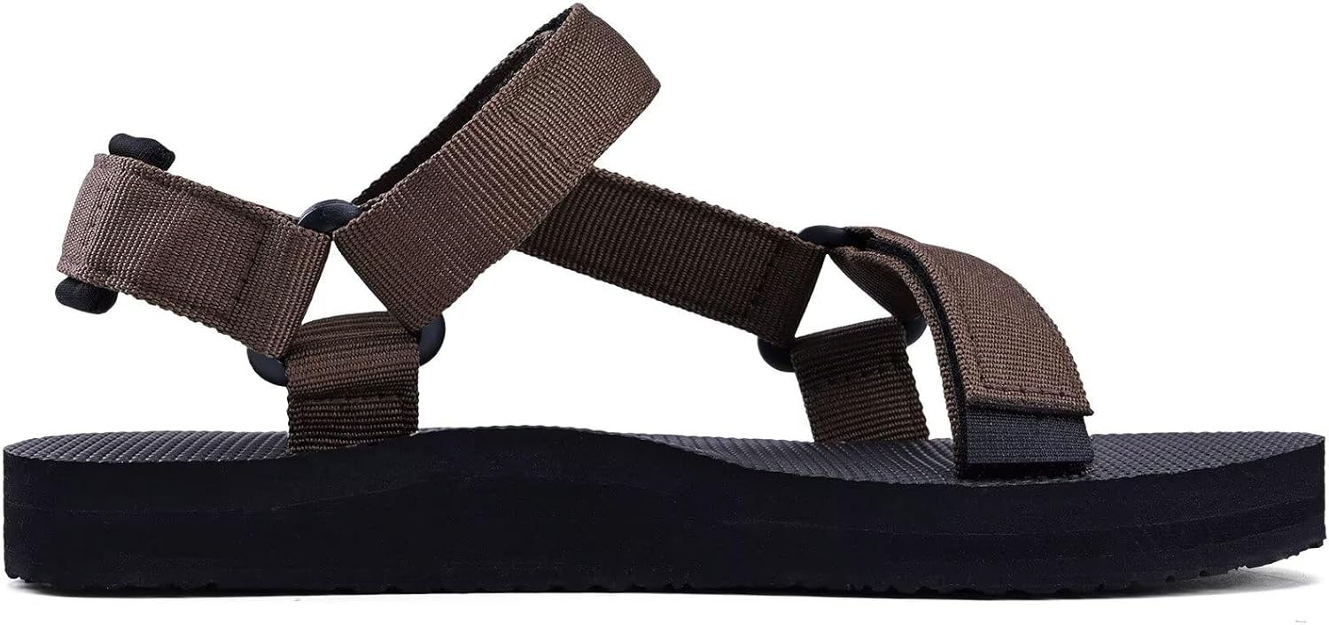 WateLves Kids Sandals Boys Girls Lightweight Non-slip Athletic Sandals with Adjustable Webbing for Hiking Walking Beach Water Sports